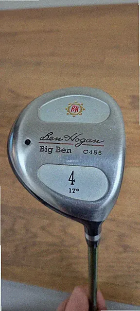 Ben Hogan Big Ben C455 4 wood 17 degree RH Stiff Graphite Shaft