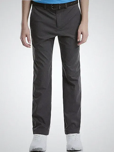 Ben Hogan Boys Golf Pants Size 4 Gray Performance Adjustable Waist NWT