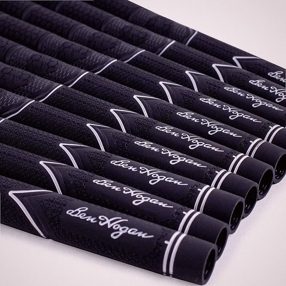 Ben Hogan by Lamkin Z5 Golf Club Grips Standard /Midsize Core 60R, Black