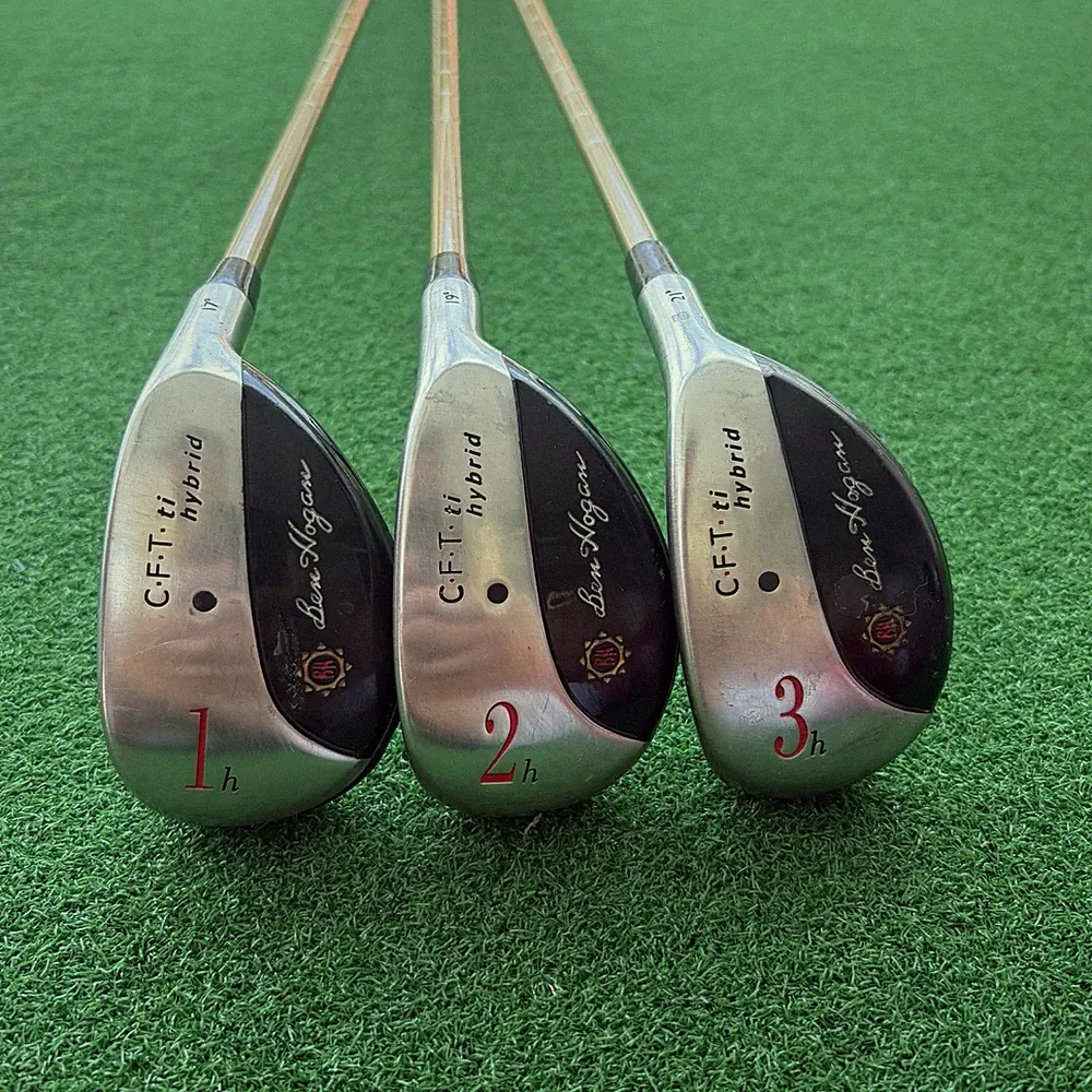 Ben Hogan CFT ti 1/17°, 2/19° & 3/21° Hybrid Set True Temper Crossfire Regular