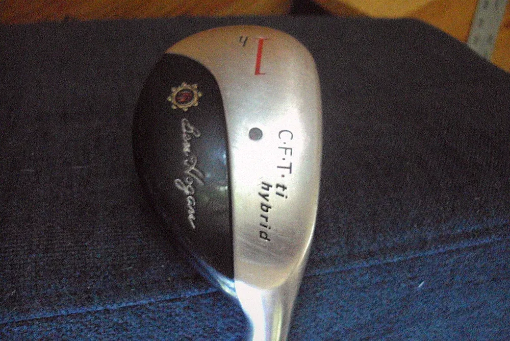 Ben Hogan CFT ti 1 hybrid 17 deg Crossfire stiff steel 41.5"