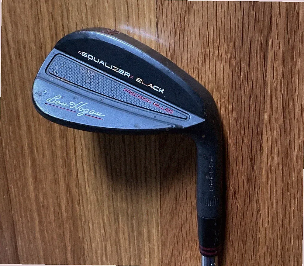 Ben Hogan Equalizer Black Wedge Gap GW 50° Steel KBS Tour 90 Regular 36” RH