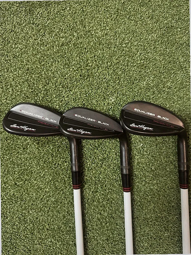 Ben Hogan Equalizer DBM Black Wedge Set 50, 54, 58 Custom Recoil Wedge Proto F5