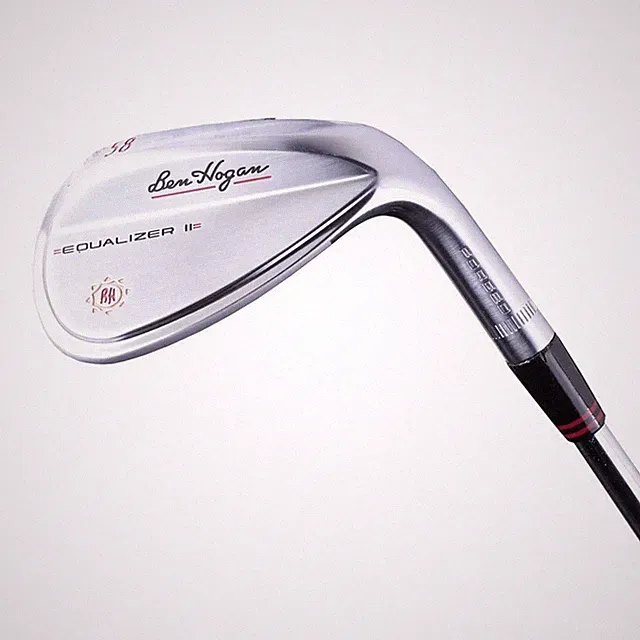 Ben Hogan Equalizer II Chrome Wedge, Steel, Mens Left Hand, Regular Flex