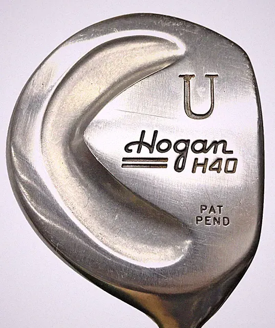 Ben Hogan Golf H40 U 7 Wood 24* Men's RH Senior Graphite 41" Nice Crossline Grip