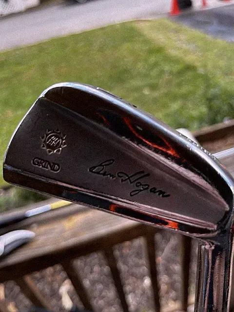 Ben Hogan Grind Iron Set 3-PW 8 Clubs Right-Hand Steel Shaft Regular Flex