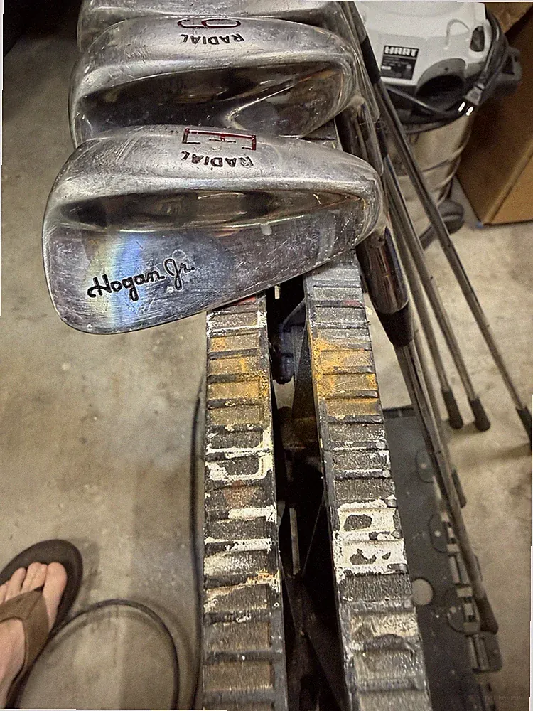 Ben Hogan Hogan Jr. Iron Set 5 Clubs (3,5,7,9) Steel Shafts Silver