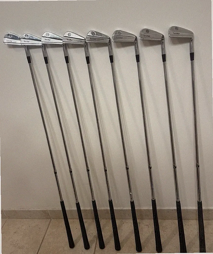 Ben Hogan Leader Iron Set 3-9 Equalizer Clubs Dynamic Steel Shafts Vintage Golf