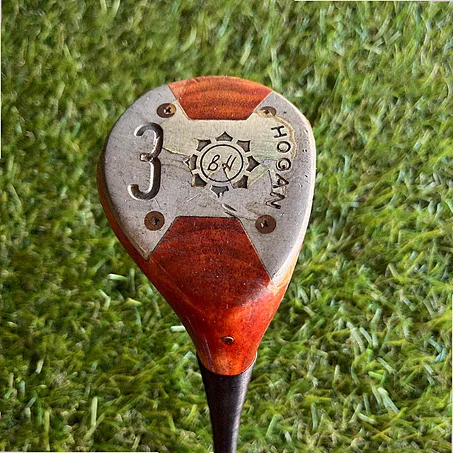 Ben Hogan Persimmon 3 Wood Speed Slot 43" Right Vintage Mens Golf