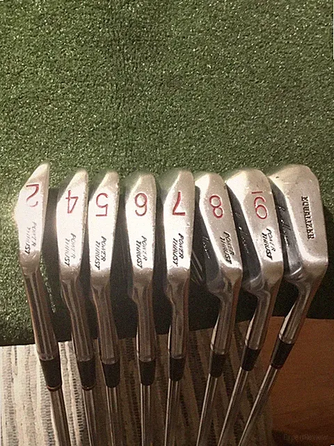 Ben Hogan Power Thrust Irons Set (2-PW, No 3 Iron) Regular Pro Fit Steel (-1”)