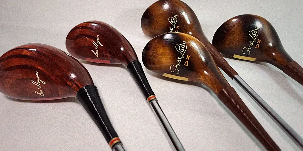 Ben Hogan Princess 4 7 Woods & MacGregor FIRST LADY 1 3 5 Woods RH Persimmon