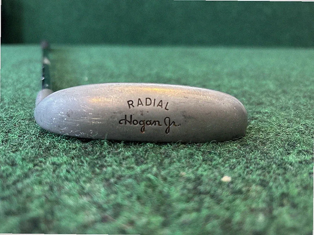 Ben Hogan Radial Jr Putter RH Nice Original Hogan Grip Clean Face Free Shipping