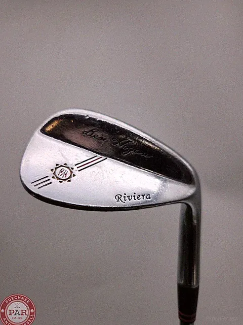 BEN HOGAN RIVIERA WEDGE 52* STIFF STOCK STEEL 35.5" GOOD
