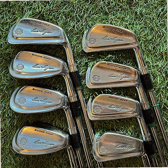 Ben Hogan Round Sole Iron Set 3-Pw Apex 3 Regular Flex Vintage Forged Blades