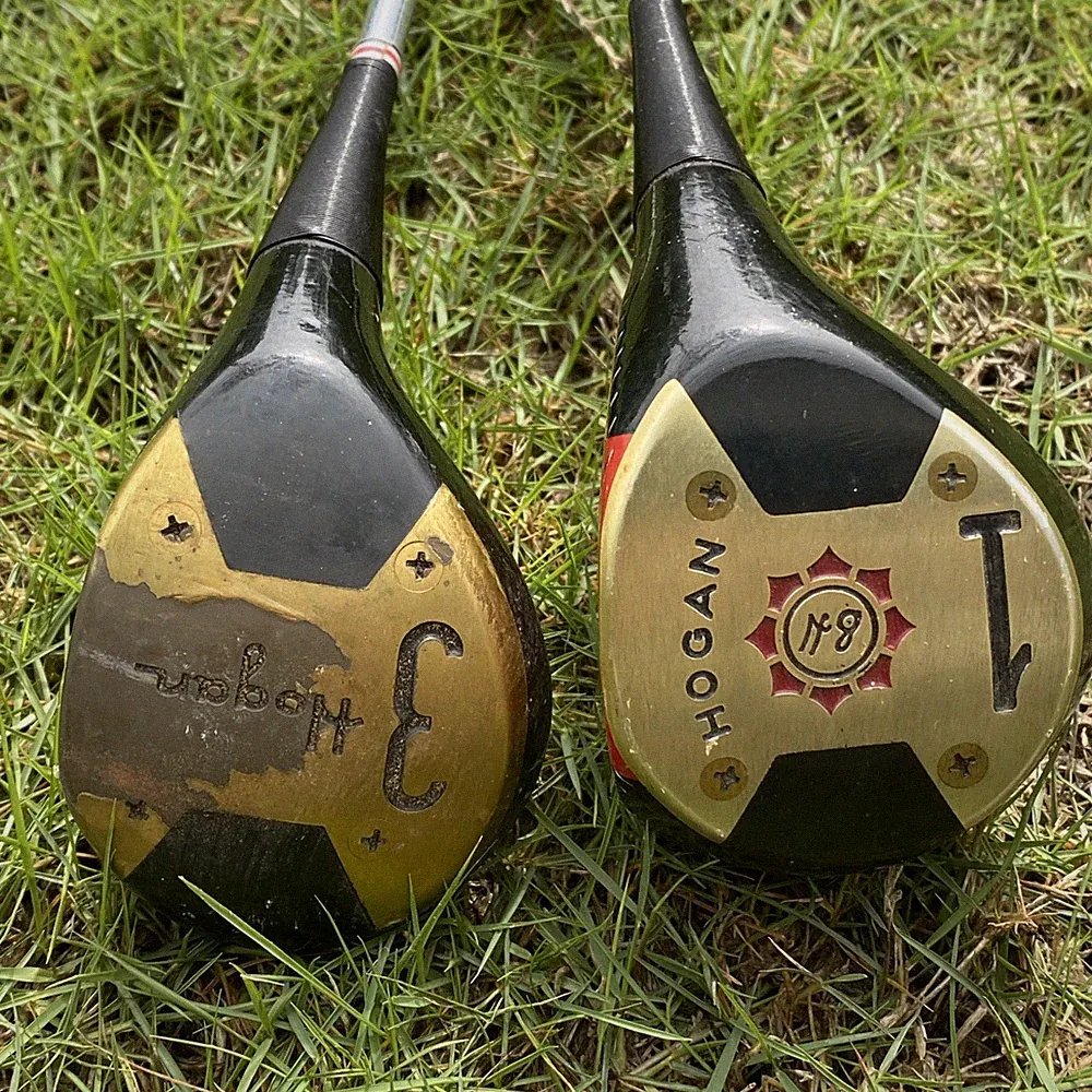Ben Hogan Woods Set 1 & 3 Woods Apex 4 Steel Stiff Shafts RH 44” Driver 43” 3W