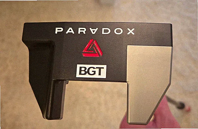 BGT Paradox Putter 35" w/ Graphite Shaft, 1.0 Gravity Grip & Headcover