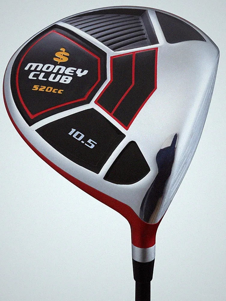 Big Tall +1" Mens Money Club High Launch 520cc 10.5° Golf Driver Regular Flex