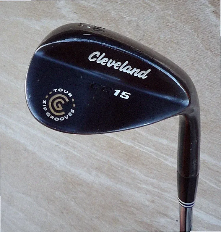 BLACK CLEVELAND CG15 SAND WEDGE 56 LOFT LOW 14 BOUNCE RIGHT HANDED RH GOLF CLUB