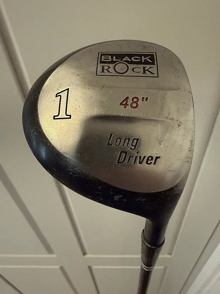 Black Rock Killer Bee 48” Driver Golf Club Firm Flex Shaft RH