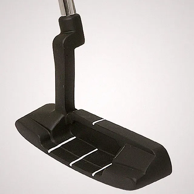 Black Zinc Golf Club Putter Clubhead Only Plumbers Neck .370 Hosel RH/LH