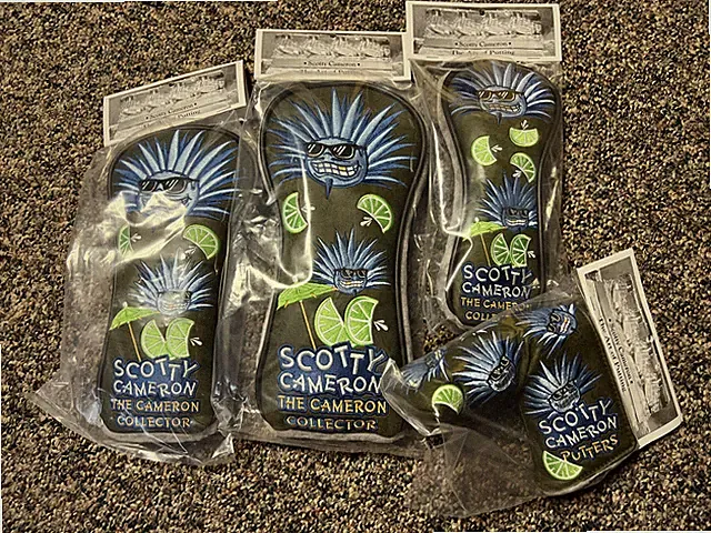 BNIB 2018 Scotty Cameron Tiki Agave Man Complete Headcover Set