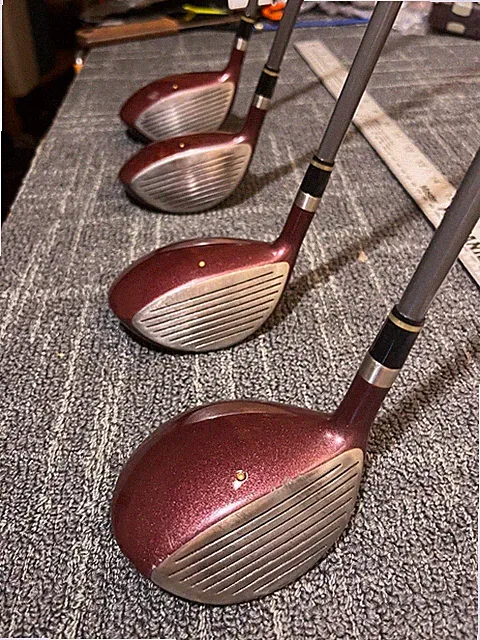 Bob Toski "The Law" Fairway Woods Set 1, 3, 5 & 7 Carbon Fiber Low Flex Shafts
