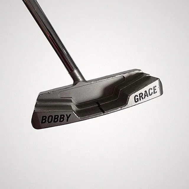 Bobby Grace Center Cut Center Shafted Blade Putter 34.5" RH NEW SUPERSTOKE GRIP
