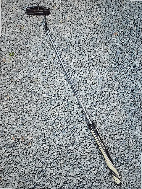 Boccieri Golf Heavy Mid-Weight CX2 Plumbers-Neck 35" Putter Golf Club *read