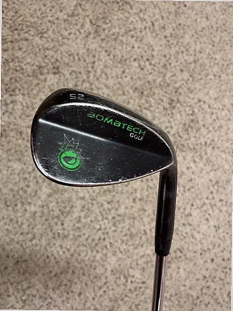 Bombtech BLACK Grenade GAP Wedge 52* Steel Wedge Flex RH