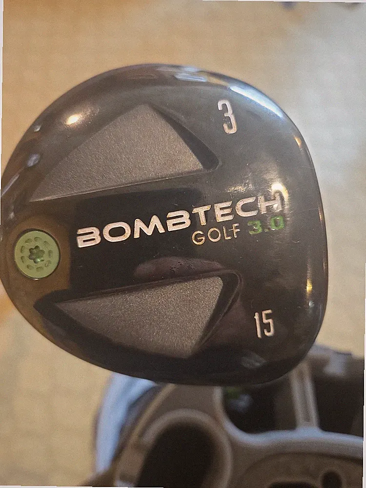 Bombtech Golf 3.0 15° 3 STIFF Flex Stock Shaft Good