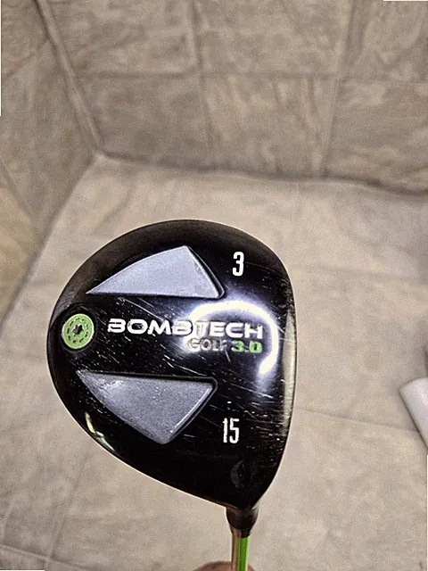 Bombtech Golf 3.0 15° 3 STIFF Flex Stock Shaft Good
