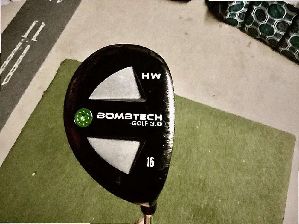 Bombtech Golf 3.0 HW Hybrid 16° Regular Flex Graphite Shaft Green Right-Handed