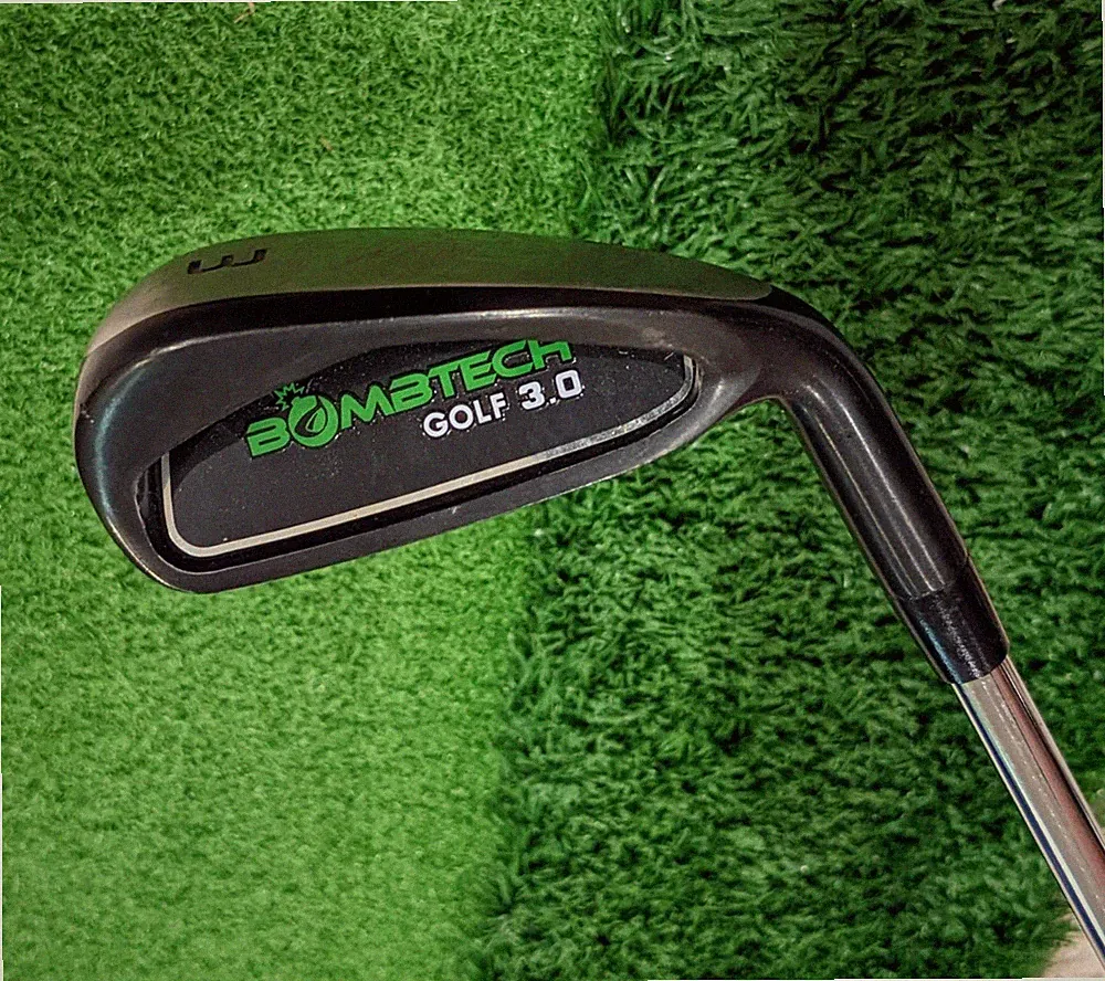 Bombtech Golf 3.0 Hybrid Utility 3 Iron Factory Stepless Steel Stiff 💣⛳