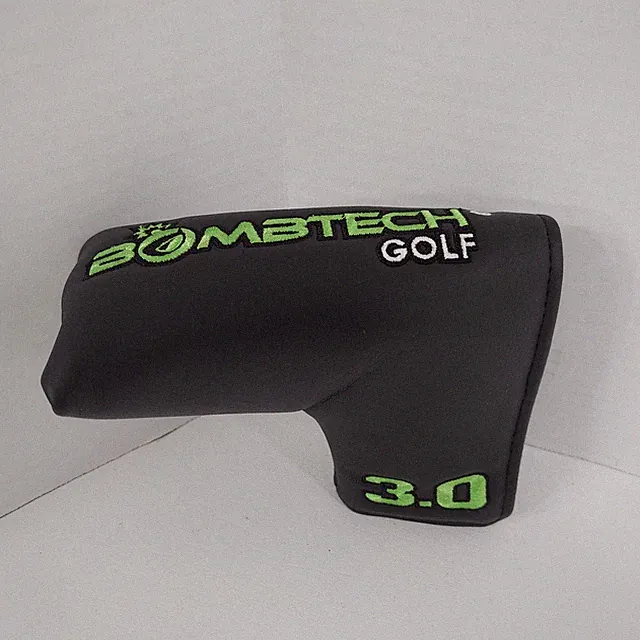 Bombtech Golf 3.0 Putter Golf Club Headcover Black Green