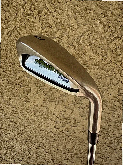 BOMBTECH GOLF 3 IRON - STIFF FLEX STEEL SHAFT - BOMBTECH GRIP