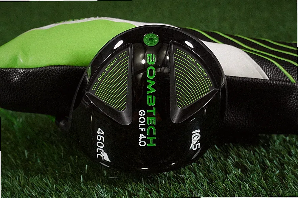 Bombtech Golf 4.0 10.5° Driver 460cc Regular Flex Graphite Shaft RH W/ Headcover