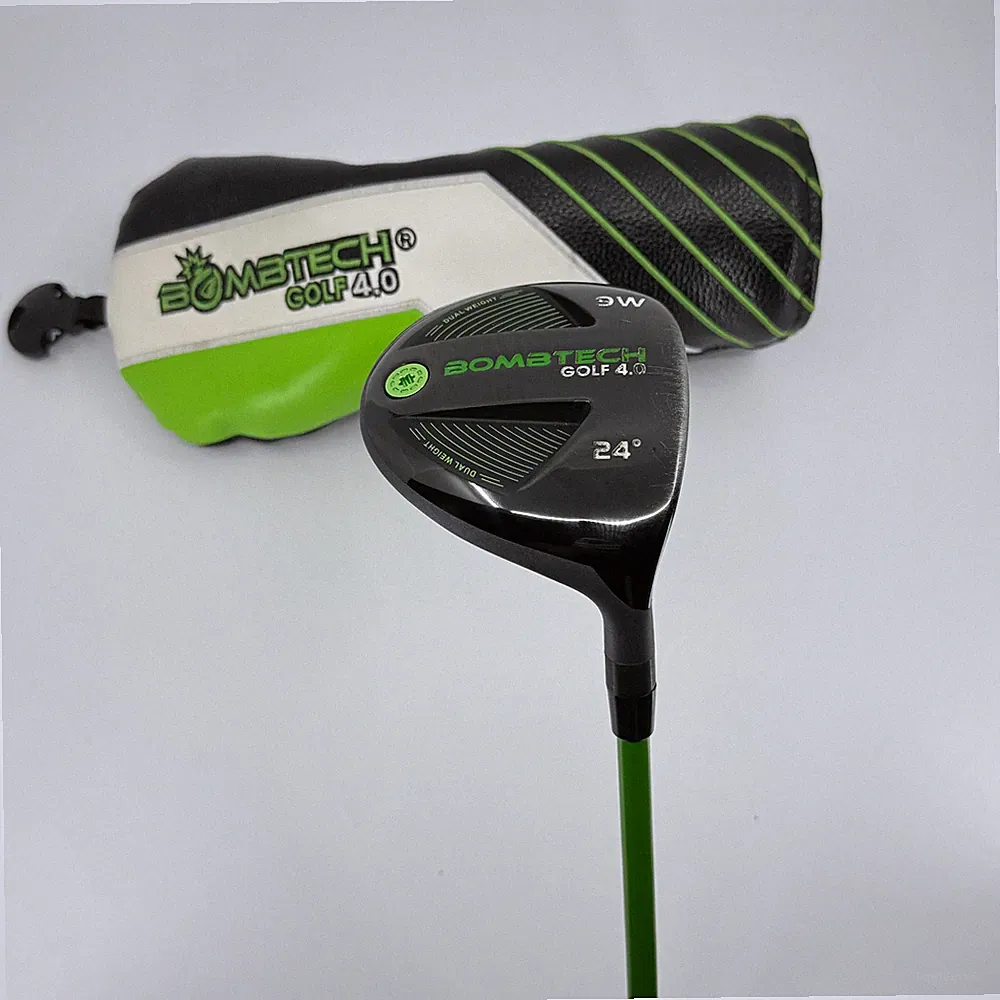BombTech Golf 4.0 24* 9 Wood RH Regular 7-R Headcover 40 1/4" Used
