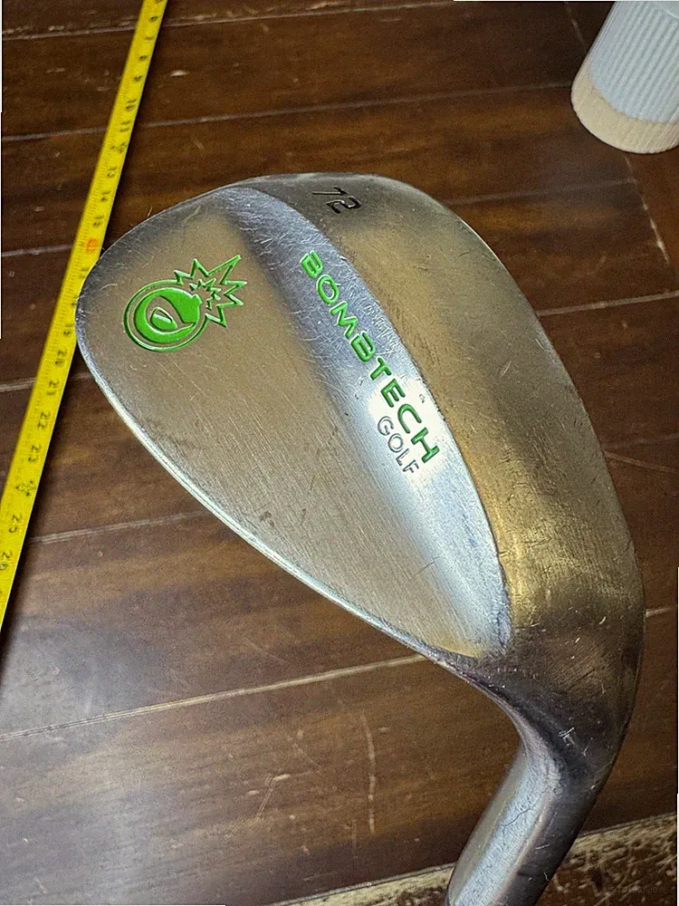 BombTech Golf 72 Degree Mega Lob Wedge - Right Handed - Steel Shaft - 35.25"