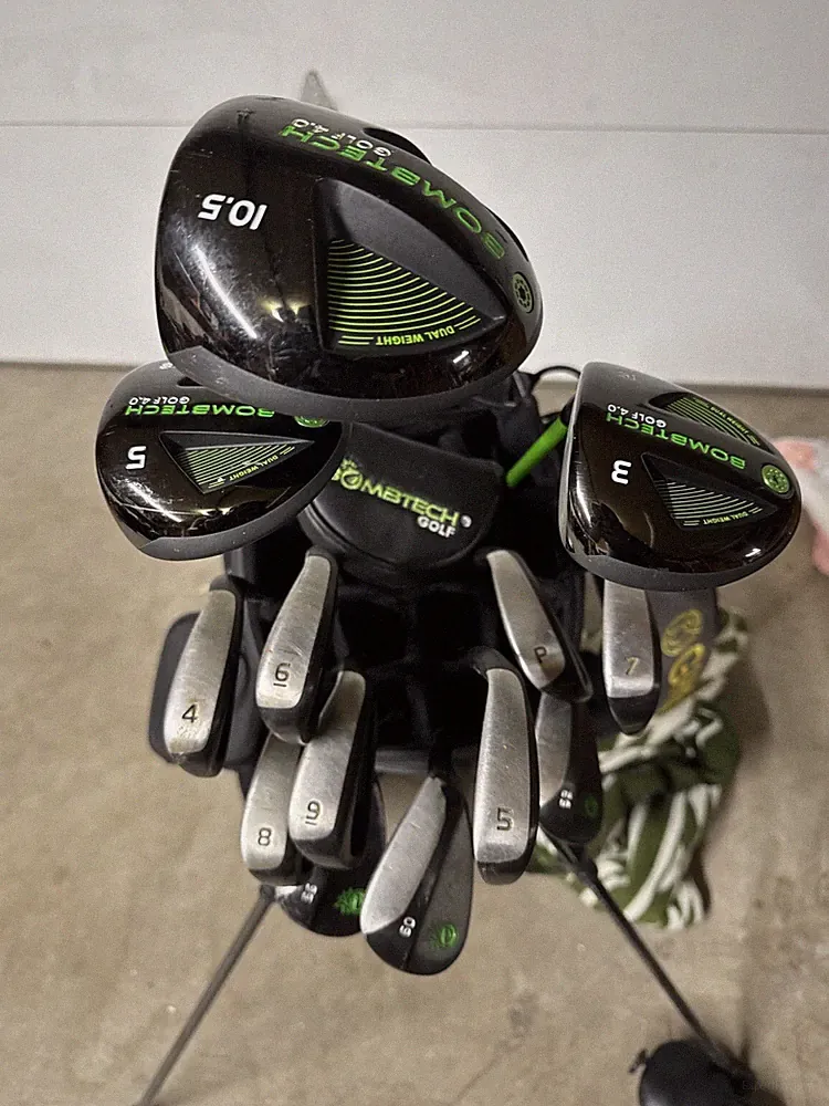 bombtech golf clubs set