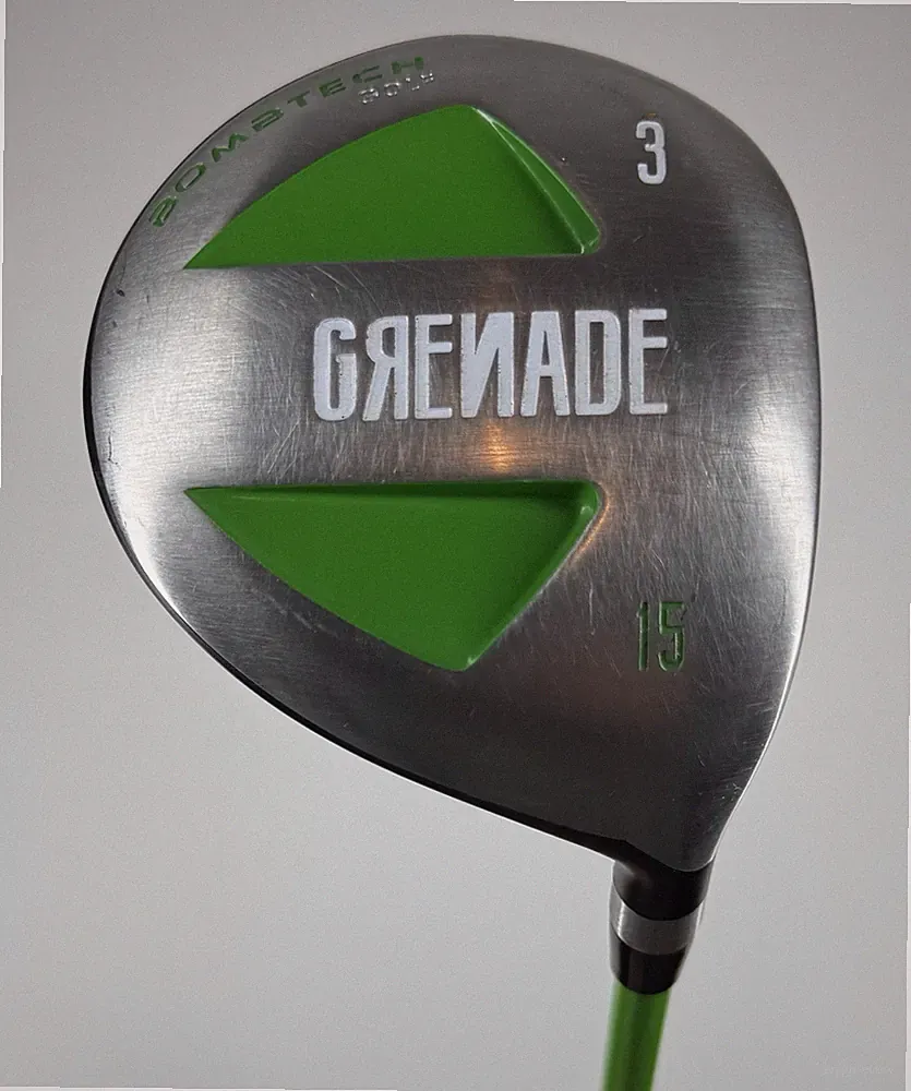 Bombtech Golf Grenade 15*3 Wood Stiff Flex Graphite Shaft RH Right Hand