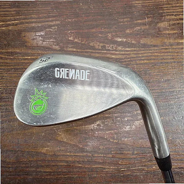 Bombtech Golf Grenade Sand Wedge 52° Steel Shaft Regular Flex 35.25″ NICE