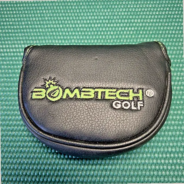 Bombtech Golf Mallet & Center Shafted Putter Headcover / Black, Green