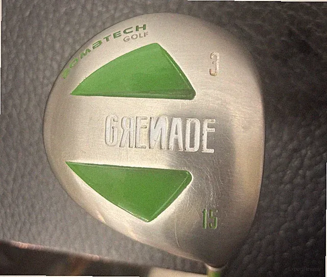 Bombtech Grenade 15* 3-Wood Graphite Stiff Flex with headcover!