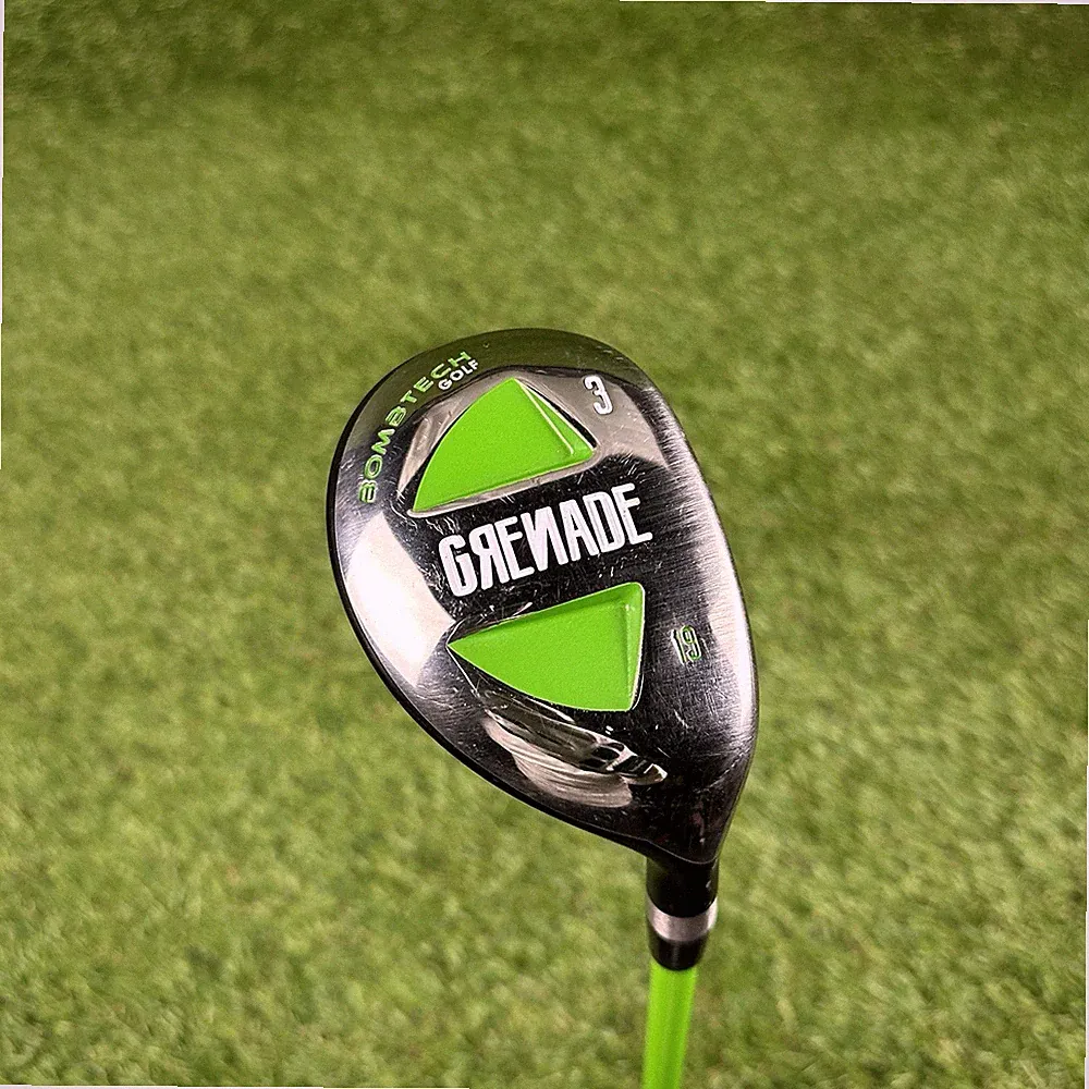 Bombtech Grenade 19° 3H Hybrid ⛳️ Stiff Flex Grenade Shaft Graphite Shaft RH