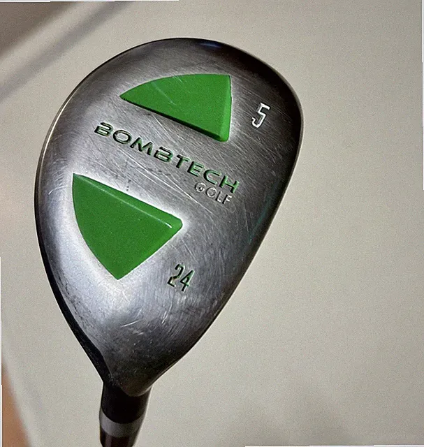 Bombtech Grenade 24° 5 Hybrid Stock Steel Shaft Regular Flex Nice Club