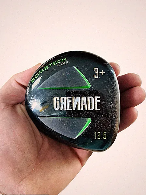 BOMBTECH GRENADE 3+ 13.5* 3 FAIRWAY WOOD A-FLEX GRAPHITE SHAFT RH + HEAD COVER