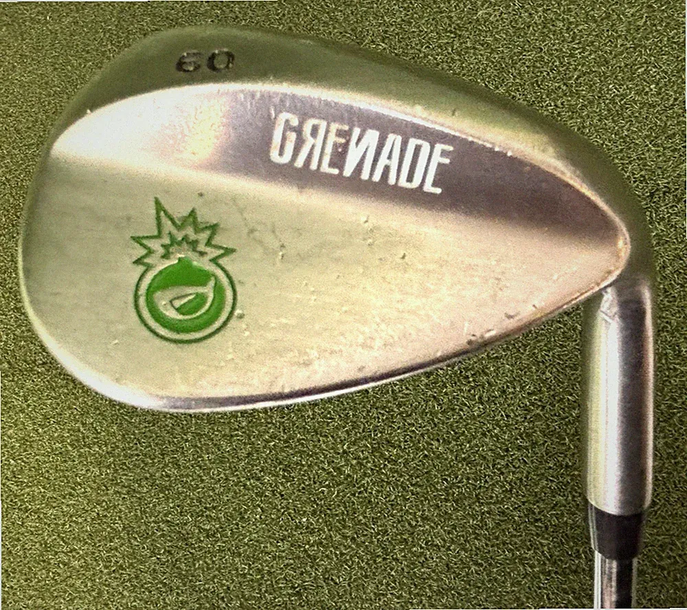 BOMBTECH GRENADE 60 Lob Wedge Golf Club USED Right Hand Steel