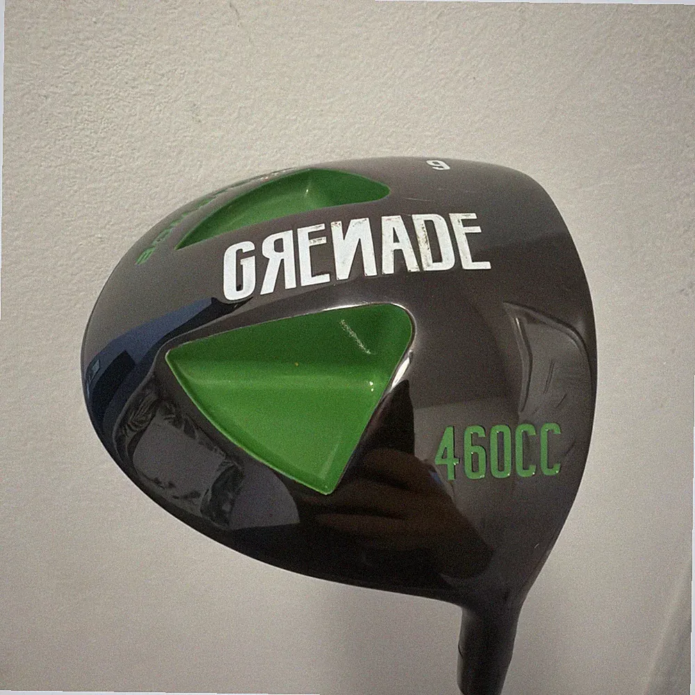 Bombtech Grenade Driver 460cc 9° X-Stiff Graphite Matrix Shaft Titanium RH W HC