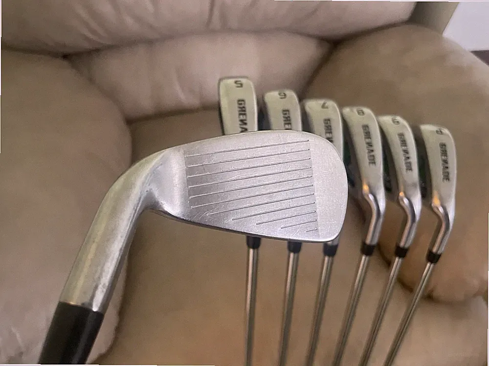 Bombtech Grenade Iron Set 4-PW Regular Steel Shafts, 7 Clubs