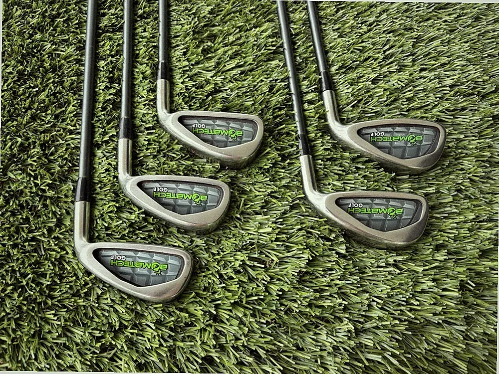 ⛳️Bombtech Grenade Iron Set 5-9 Irons Accra 70i Stiff Graphite
